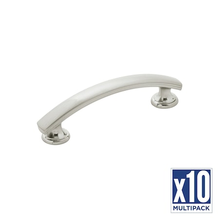 Hickory Hardware Pull 3 Inch Center to Center, 10PK P2143-SN-10B